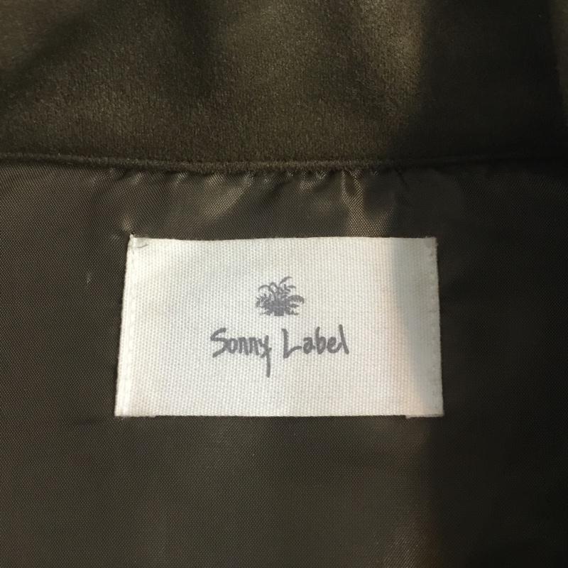 サニーレーベル Sonny Label シャツ、ブラウス 長袖 LA76-13S002 スエードタッチミリタリーシャツ M 無地 カーキ / カーキ / メンズ USED 古着 中古 10067392