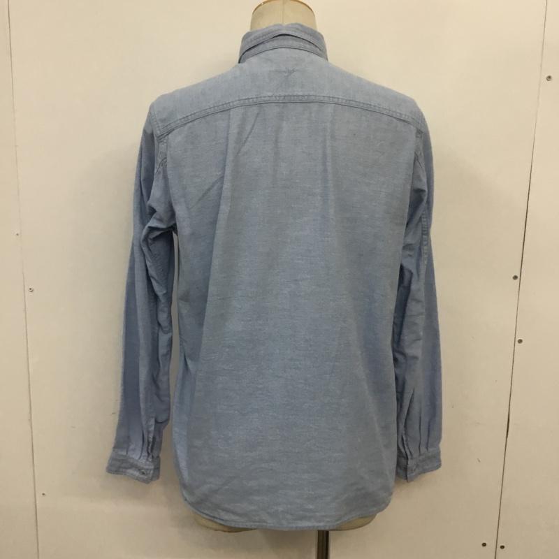 ホワイトマウンテニアリング WHITE MOUNTAINEERING シャツ、ブラウス 長袖 WM1571103 2 無地 水色 / ライトブルー / メンズ USED 古着 中古 10067393