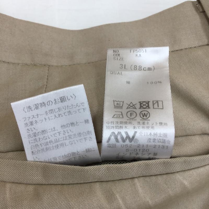 ユニバーサルランゲージ UNIVERSAL LANGUAGE ボトムス ボトムス 3L ベージュ / ベージュ / メンズ USED 古着 中古 10067461