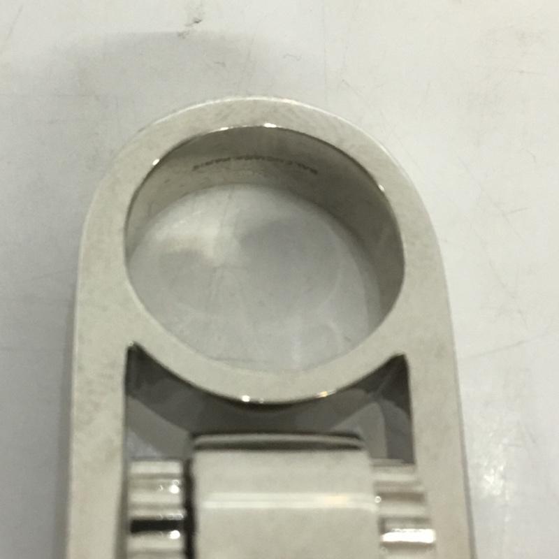 バレンシアガ BALENCIAGA アクセサリー 指輪 METAL SPINNER RING ローラー メタルスピナー 無地 銀 / シルバー / メンズ USED 古着 中古 10067483