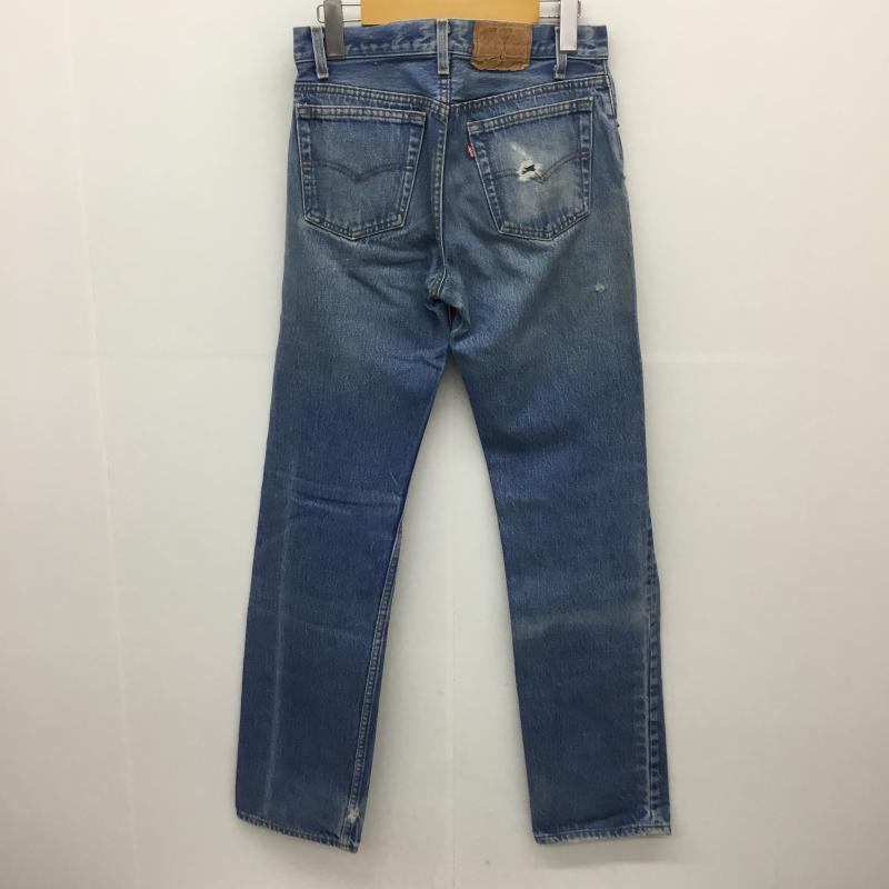 リーバイス Levi's パンツ デニム、ジーンズ 80's 701 モンローデニム アメリカ製 29インチ 無地 インディゴ / インディゴ / メンズ USED 古着 中古 10067505