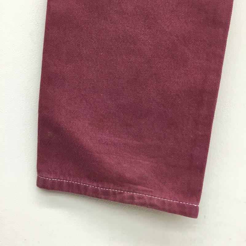 リーバイス Levi's パンツ デニム、ジーンズ 90's 501 USA製 29インチ 無地 えんじ / ワインレッド / メンズ USED 古着 中古 10067509