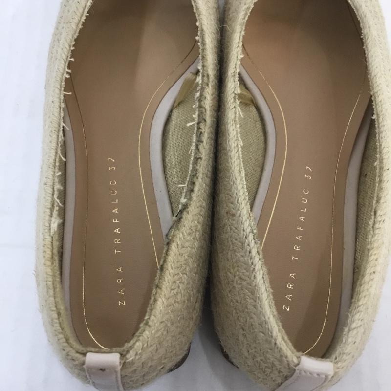 ザラ ZARA TRAFALUC パンプス パンプス 23.0cm 無地 ベージュ / ベージュ / レディース USED 古着 中古 10067531