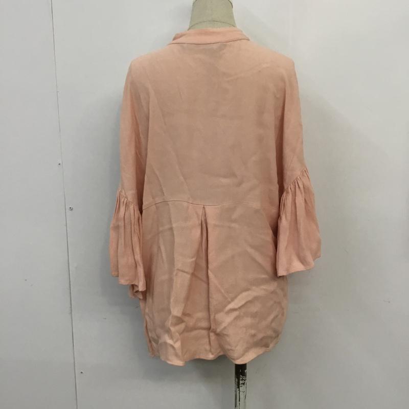 ザラウーマン ZARA WOMAN カットソー 半袖 S 無地 桃 / ピンク / レディース USED 古着 中古 10067542
