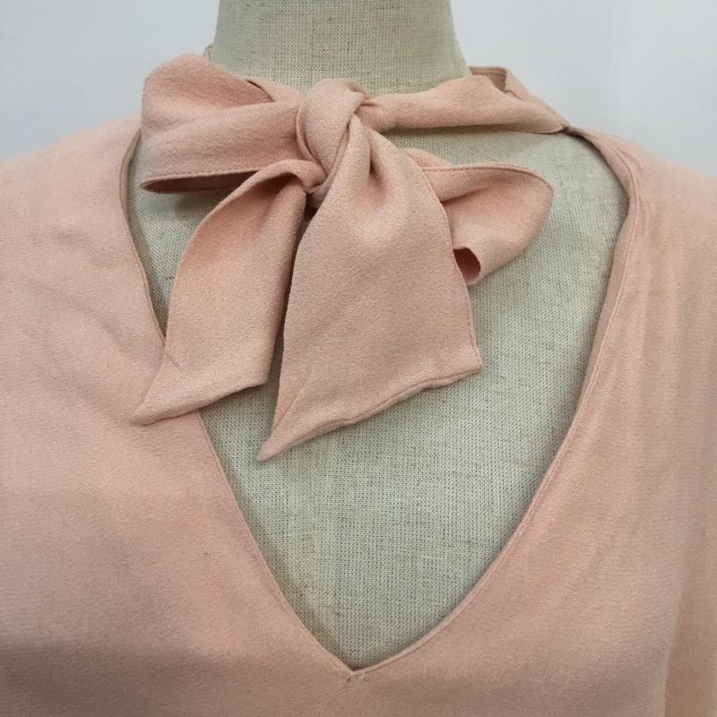 ザラウーマン ZARA WOMAN カットソー 半袖 S 無地 桃 / ピンク / レディース USED 古着 中古 10067542