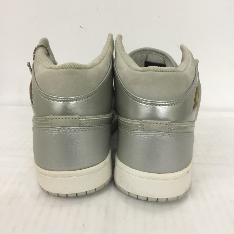 ナイキ NIKE スニーカー スニーカー 136065-001 AIR JORDAN 1 RETRO+ 26.0cm 無地 銀 / シルバー / メンズ USED 古着 中古 10067713