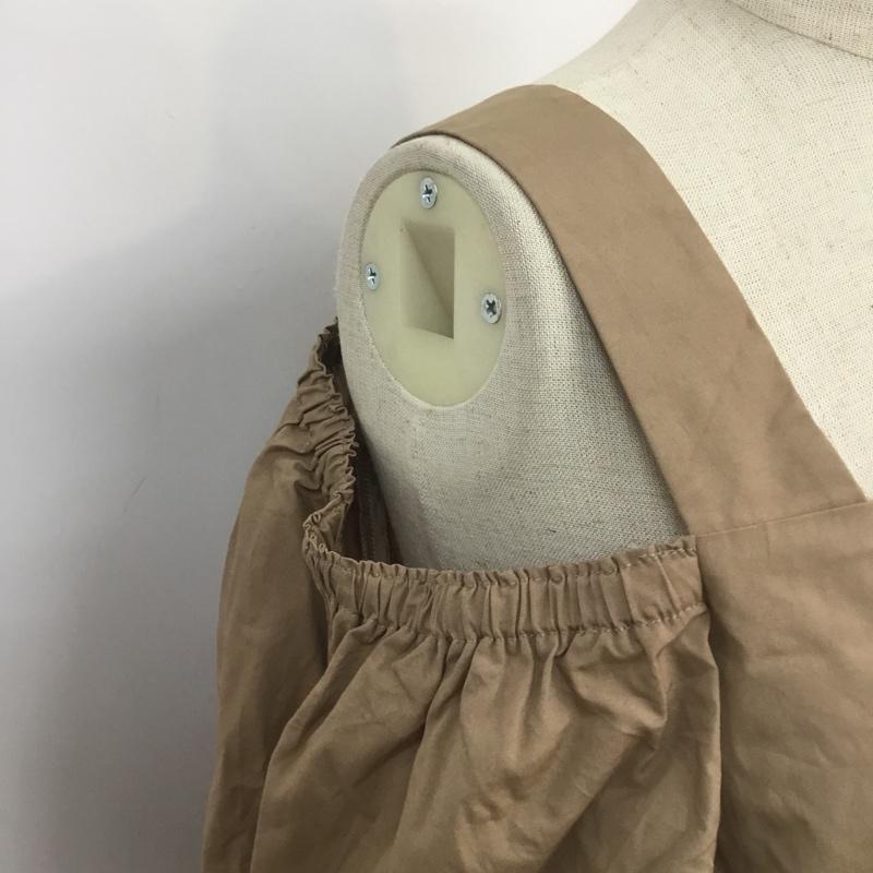 アーバンリサーチ URBAN RESEARCH シャツ、ブラウス 半袖 UR75-23O002 肩開きブラウス FREE 無地 ベージュ / ベージュ / レディース USED 古着 中古 10067714