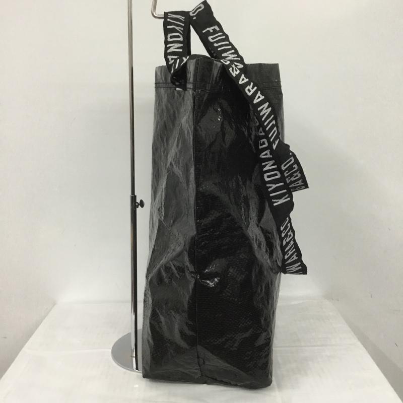 ソフ SOPH. トートバッグ トートバッグ K-180029 KIYONAGA&CO FUJIWARA&CO SHOPPING TOTE BAG ロゴ、文字 黒 / ブラック / メンズ USED 古着 中古 10067739