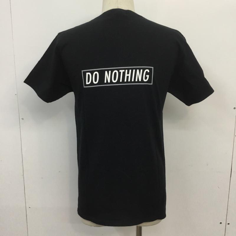 ドゥーナッシングコングレス do nothing congress Tシャツ 半袖 S ロゴ、文字 黒 / ブラック / メンズ USED 古着 中古 10067834