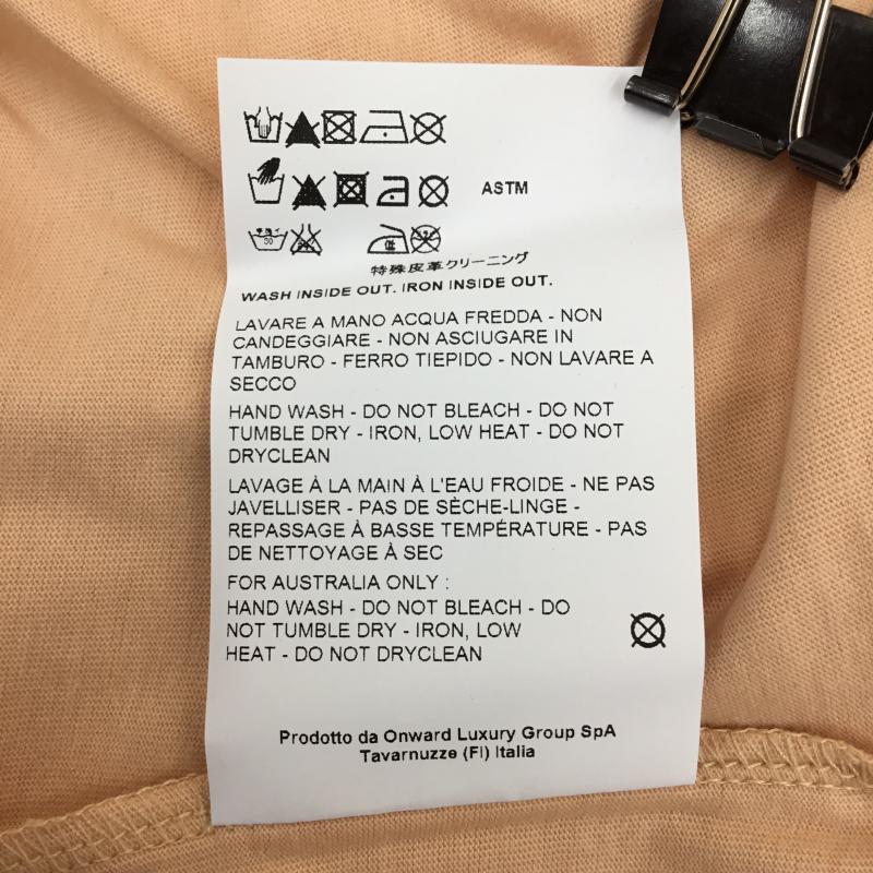 オーエーエムシー OAMC Tシャツ 半袖 L プリント 桃 / ピンク / メンズ USED 古着 中古 10067868