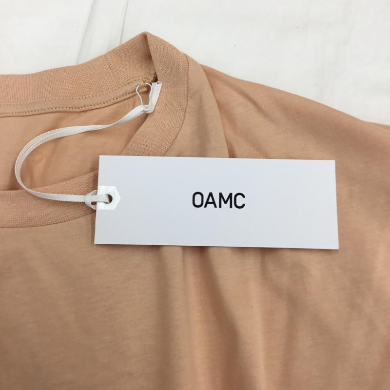 オーエーエムシー OAMC Tシャツ 半袖 L プリント 桃 / ピンク / メンズ USED 古着 中古 10067868