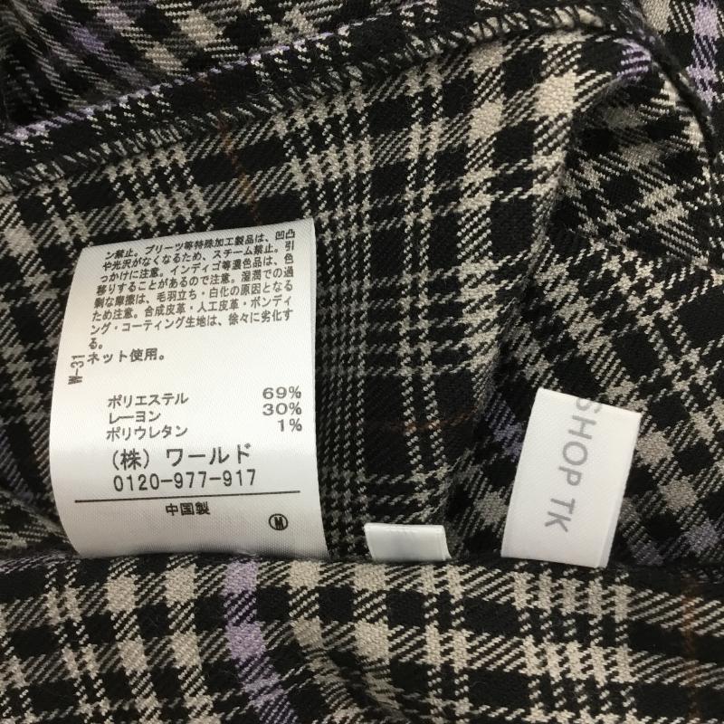 ティーケー TK ワンピース ロングスカート M チェック マルチカラー / マルチカラー / レディース USED 古着 中古 10067883