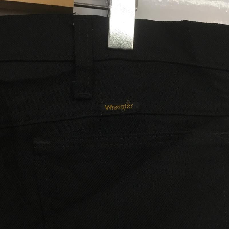 ラングラー Wrangler パンツ スラックス B2BK ランチャー 38 × 29 無地 黒 / ブラック / メンズ USED 古着 中古 10067942