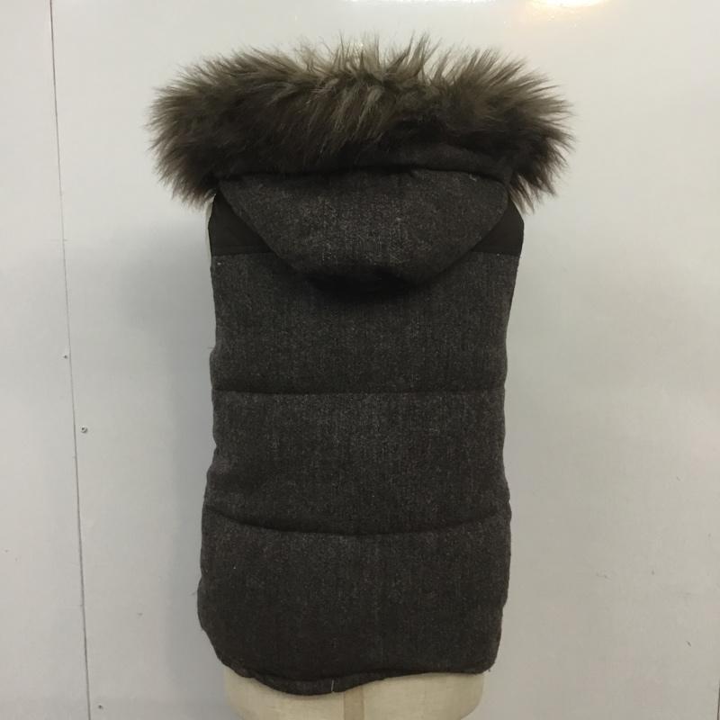 トミーヒルフィガー TOMMY HILFIGER ベスト ベスト 12-4613401-520 ダウン フェザー リバーシブル S 無地 マスタード / マスタード / X 茶 / ブラウン / X ベージュ / ベージュ / レディース USED 古着 中古 10067967