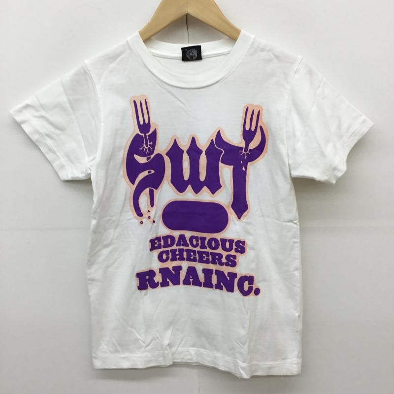アールエヌエー RNA Tシャツ 半袖 S プリント X スカル 白 / ホワイト / レディース USED 古着 中古 10068002