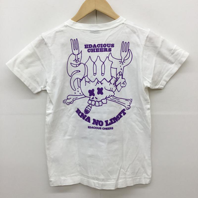 アールエヌエー RNA Tシャツ 半袖 S プリント X スカル 白 / ホワイト / レディース USED 古着 中古 10068002