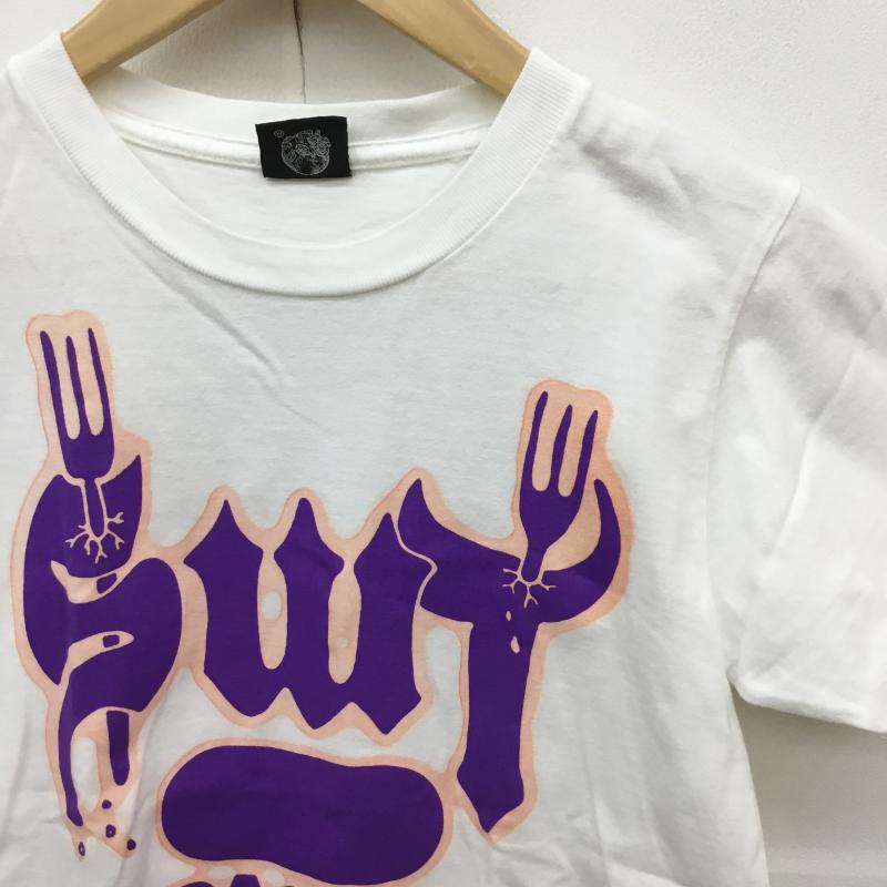 アールエヌエー RNA Tシャツ 半袖 S プリント X スカル 白 / ホワイト / レディース USED 古着 中古 10068002