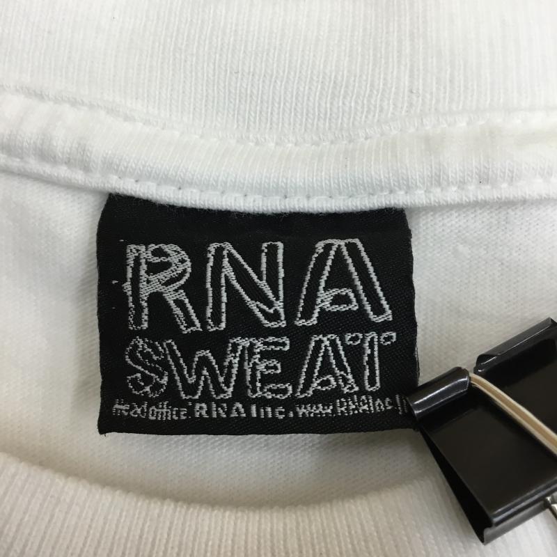 アールエヌエー RNA Tシャツ 半袖 S プリント X スカル 白 / ホワイト / レディース USED 古着 中古 10068002