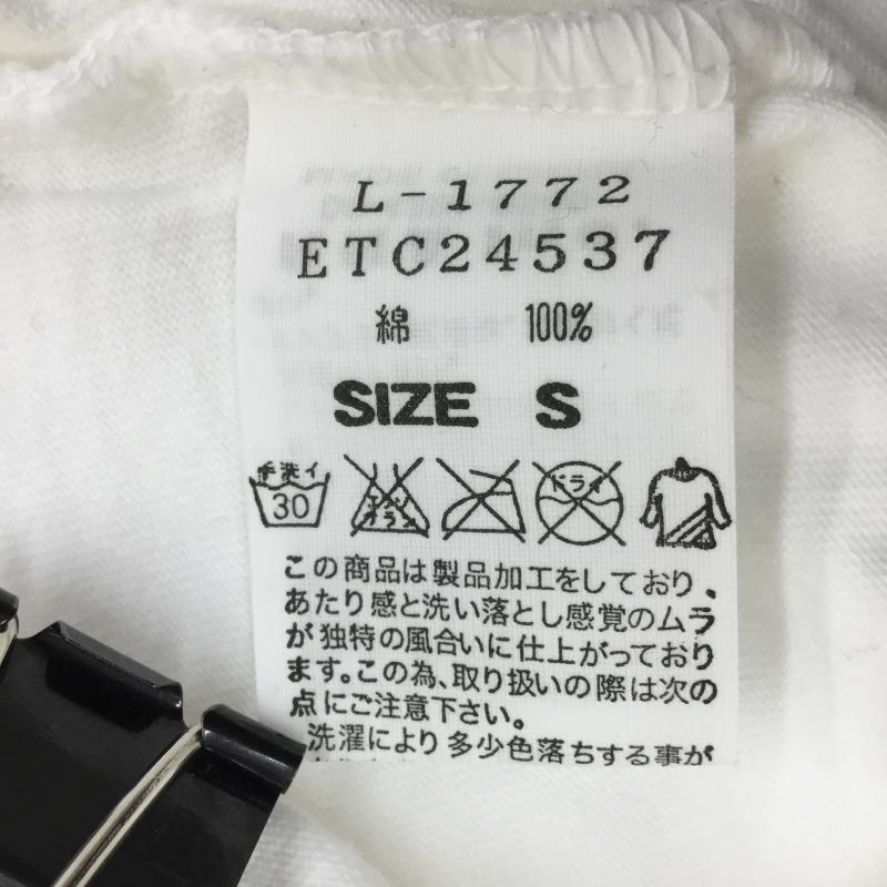 アールエヌエー RNA Tシャツ 半袖 S プリント X スカル 白 / ホワイト / レディース USED 古着 中古 10068002