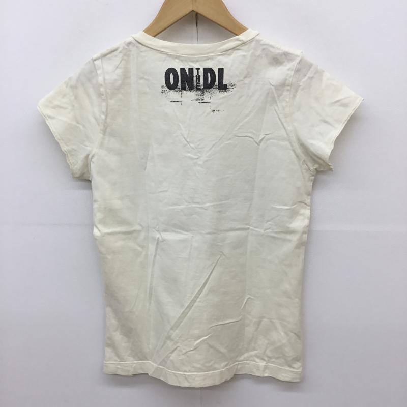 アールエヌエー RNA Tシャツ 半袖 M ロゴ、文字 X プリント 黄 / イエロー / レディース USED 古着 中古 10068003