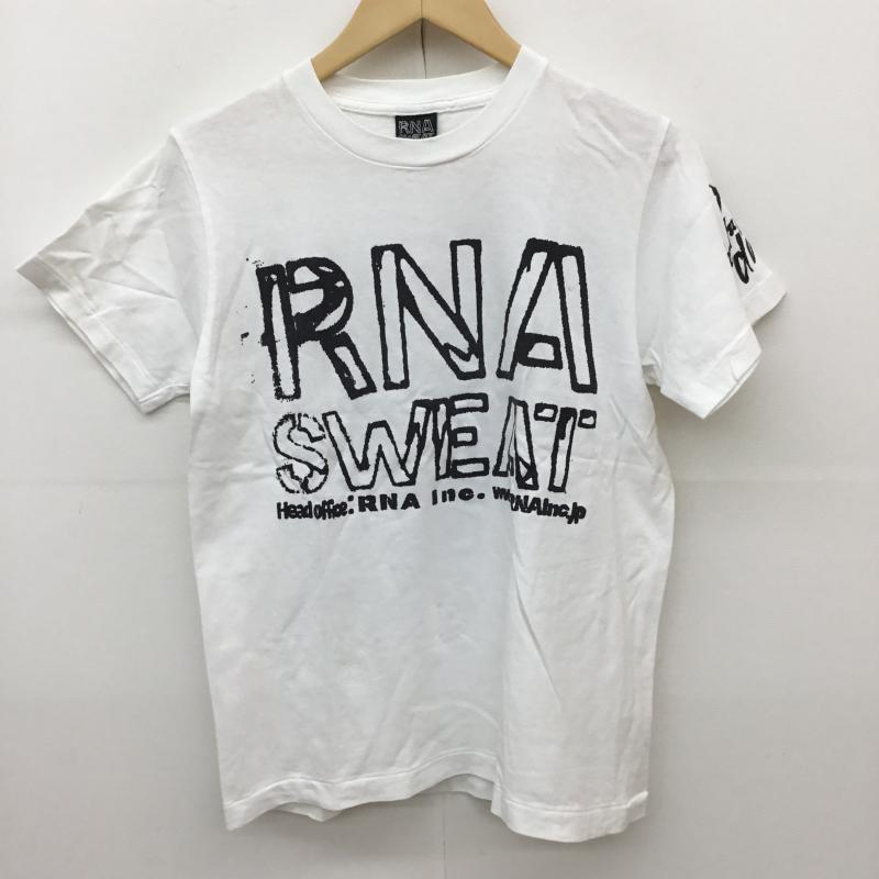 アールエヌエー RNA Tシャツ 半袖 M プリント X スカル 白 / ホワイト / X 黒 / ブラック / レディース USED 古着 中古 10068004