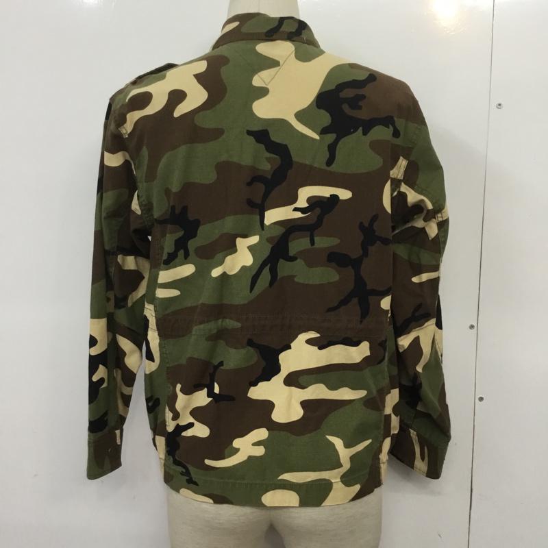 トミー TOMMY ジャケット、上着 ジャケット、ブレザー カモ柄 シャツジャケット S カモフラージュ柄・迷彩 黒 / ブラック / X 茶 / ブラウン / X ベージュ / ベージュ / X カーキ / カーキ / メンズ USED 古着 中古 10068029