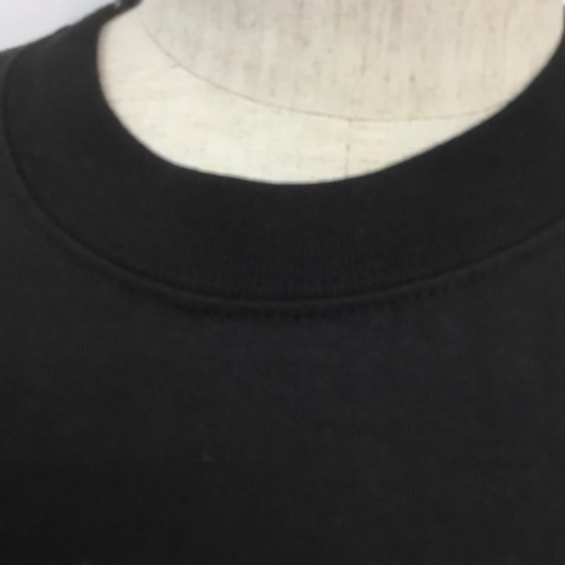 ドゥーナッシングコングレス do nothing congress Tシャツ 半袖 クルーネック MELODY TEE プリント M ロゴ、文字 黒 / ブラック / メンズ USED 古着 中古 10068111