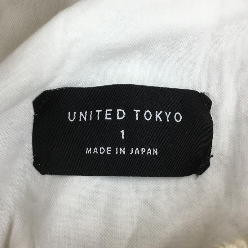 ユナイテッドトウキョウ UNITED TOKYO ボトムス ボトムス 1 無地 白 / ホワイト / メンズ USED 古着 中古 10068154