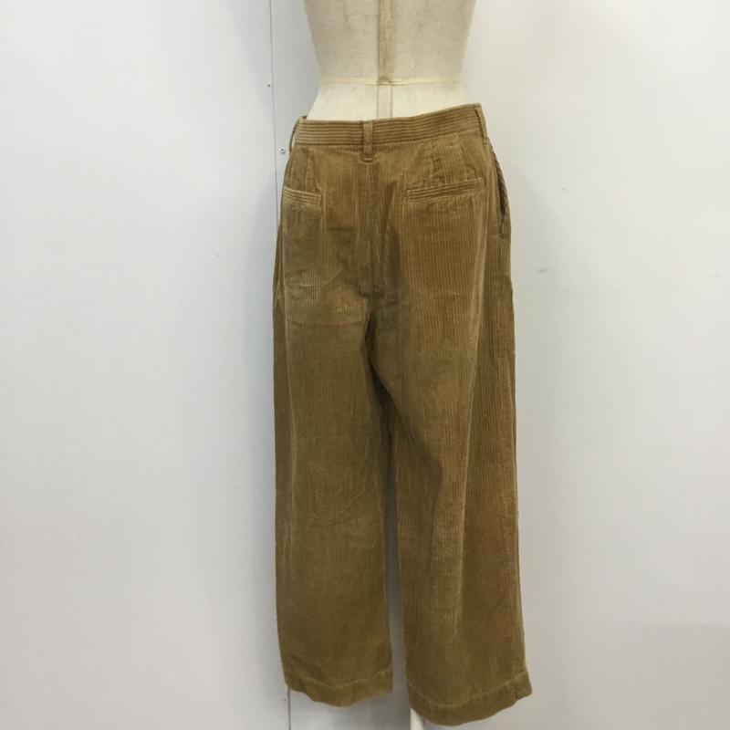 ローリーズファーム LOWRYS FARM パンツ ワークパンツ、ペインターパンツ LF517062AD コーデュロイ ワイド L 無地 キャメル / キャメル / レディース USED 古着 中古 10068190