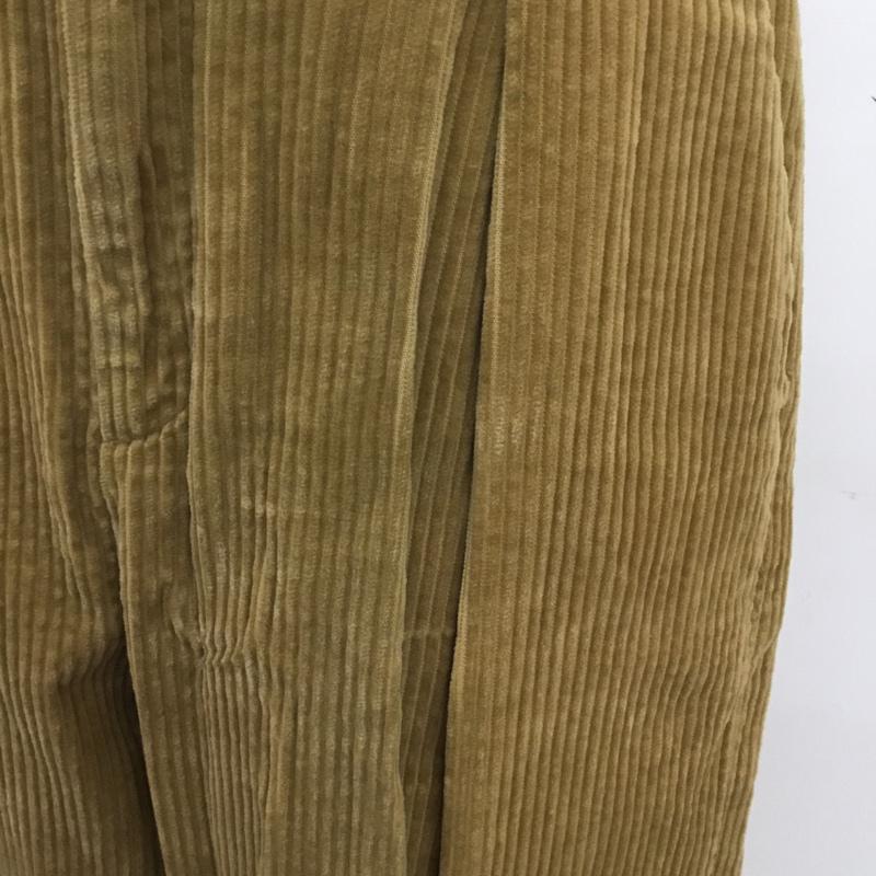 ローリーズファーム LOWRYS FARM パンツ ワークパンツ、ペインターパンツ LF517062AD コーデュロイ ワイド L 無地 キャメル / キャメル / レディース USED 古着 中古 10068190