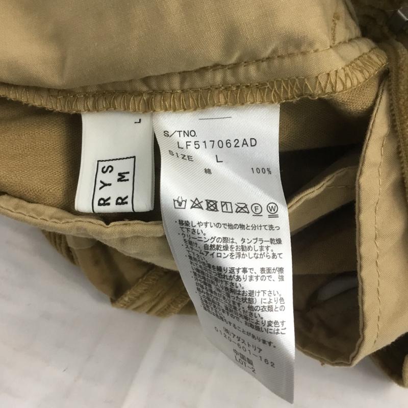 ローリーズファーム LOWRYS FARM パンツ ワークパンツ、ペインターパンツ LF517062AD コーデュロイ ワイド L 無地 キャメル / キャメル / レディース USED 古着 中古 10068190