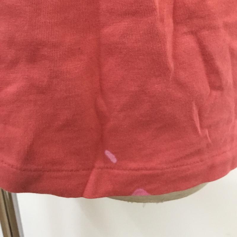 ポロラルフローレン POLO RALPH LAUREN Tシャツ 半袖 PRL Vネック L ワンポイント 桃 / ピンク / メンズ USED 古着 中古 10068269