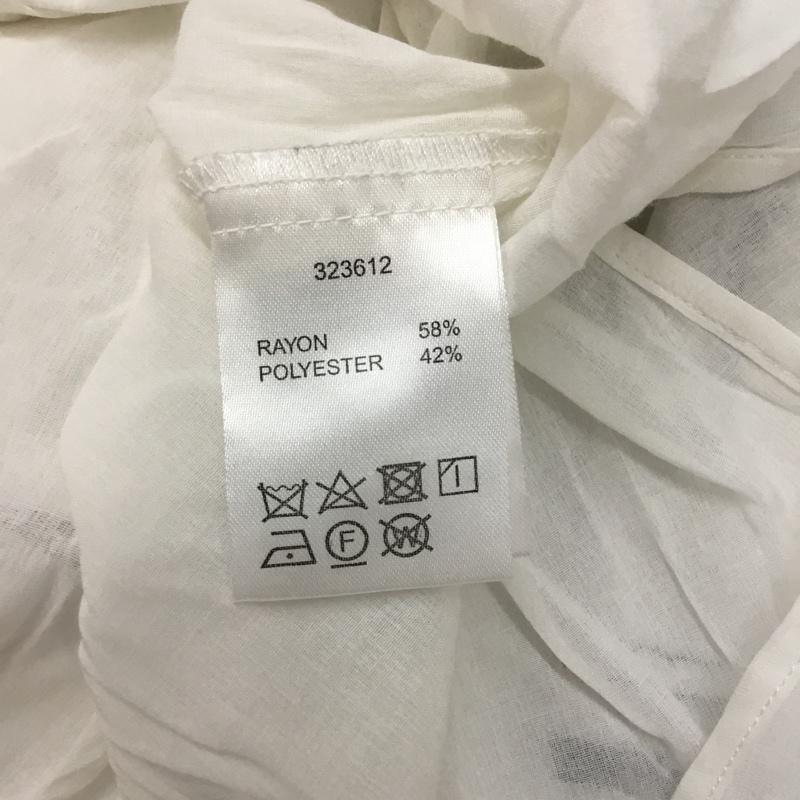 ダブルクローゼット w closet シャツ、ブラウス 七分袖 FREE 無地 白 / ホワイト / レディース USED 古着 中古 10068299