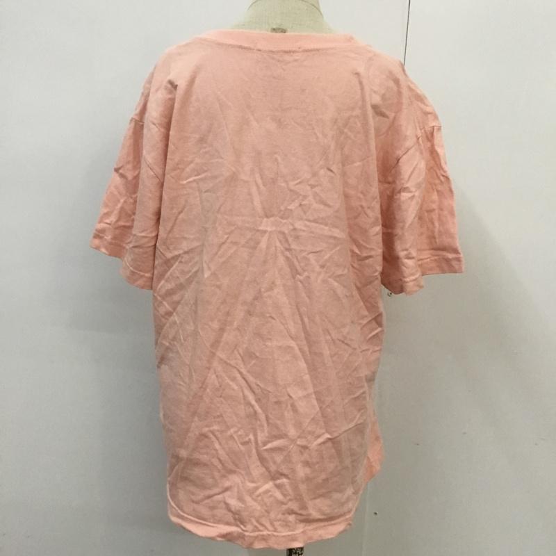 ミルク MILK Tシャツ 半袖 S 無地 桃 / ピンク / レディース USED 古着 中古 10068303