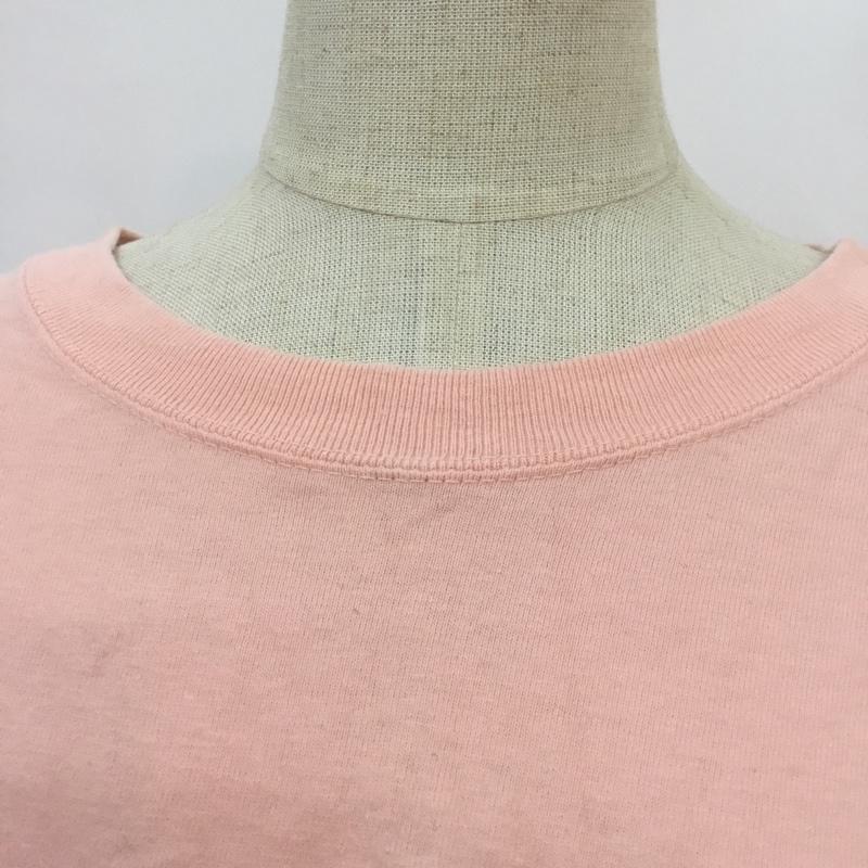 ミルク MILK Tシャツ 半袖 S 無地 桃 / ピンク / レディース USED 古着 中古 10068303