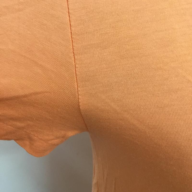ラルフローレンスポーツ RALPH LAUREN SPORT Tシャツ 半袖 Vネック S ワンポイント 橙 / オレンジ / レディース USED 古着 中古 10068370