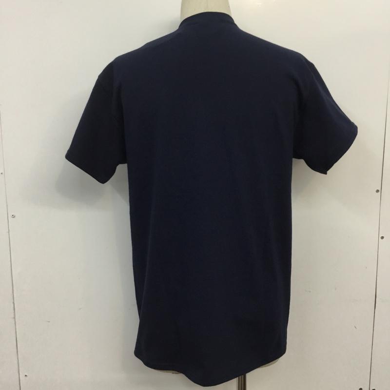 スクリーンスターズ SCREEN STARS Tシャツ 半袖 22TS-YL タグ付き YALE CREW M ロゴ、文字 紺 / ネイビー / メンズ USED 古着 中古 10068378
