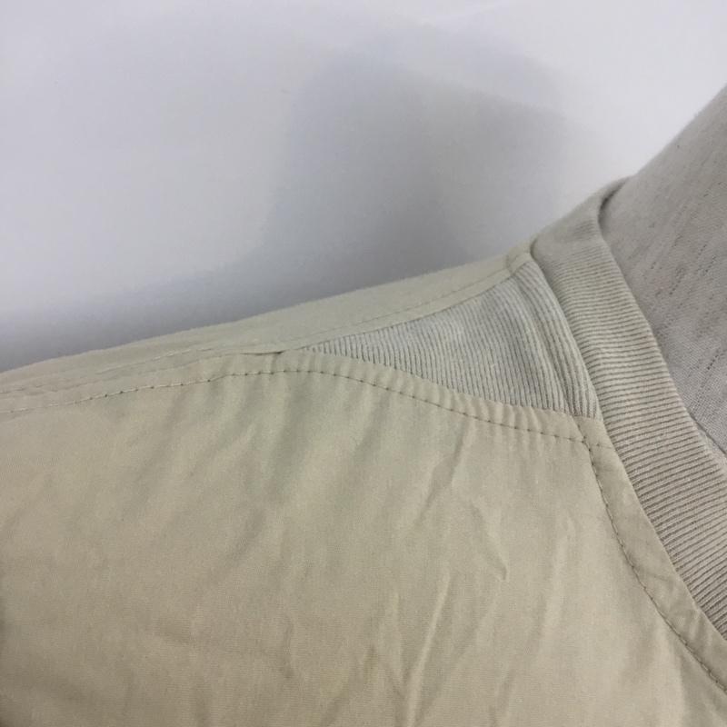 ビームス ハート BEAMS HEART カットソー 半袖 42-04-0120-147 クロス BIG Tシャツ M 無地 ベージュ / ベージュ / メンズ USED 古着 中古 10068388