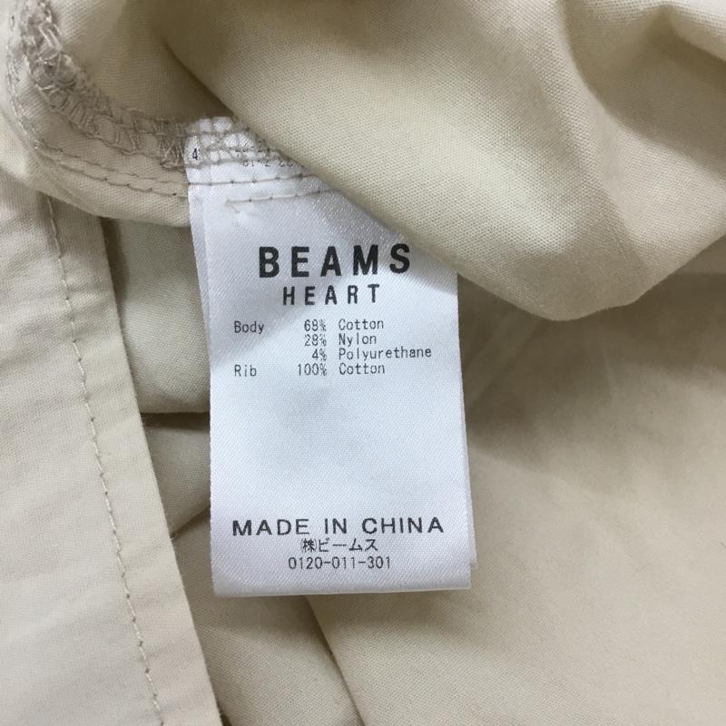 ビームス ハート BEAMS HEART カットソー 半袖 42-04-0120-147 クロス BIG Tシャツ M 無地 ベージュ / ベージュ / メンズ USED 古着 中古 10068388