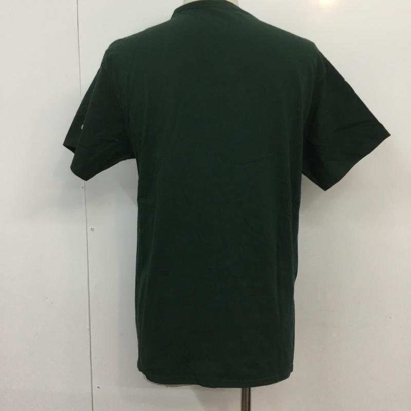 チャンピオン Campion Tシャツ 半袖 M 無地 緑 / グリーン / メンズ USED 古着 中古 10068399