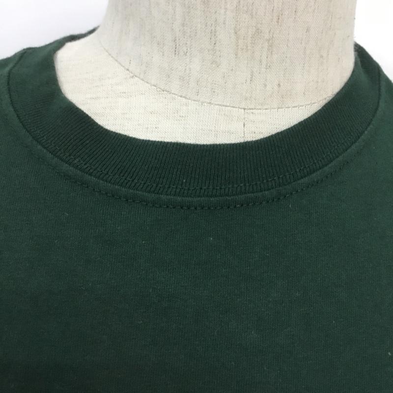 チャンピオン Campion Tシャツ 半袖 M 無地 緑 / グリーン / メンズ USED 古着 中古 10068399