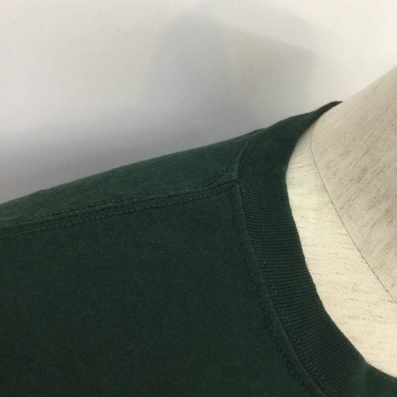 チャンピオン Campion Tシャツ 半袖 M 無地 緑 / グリーン / メンズ USED 古着 中古 10068399