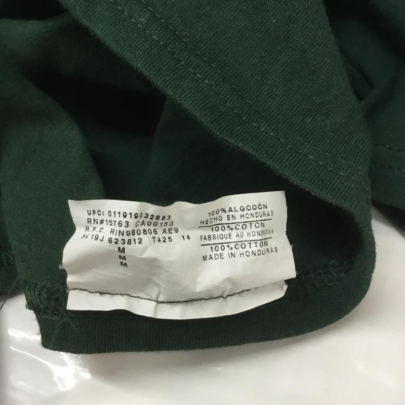 チャンピオン Campion Tシャツ 半袖 M 無地 緑 / グリーン / メンズ USED 古着 中古 10068399