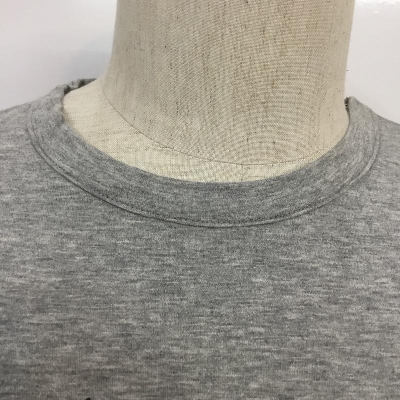 エヌハリウッド N.HOOLYWOOD Tシャツ 半袖 902-CS03 piece 36 ロゴ、文字 灰 / グレー / メンズ USED 古着 中古 10068401