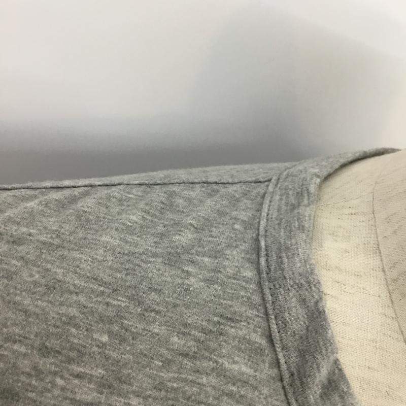エヌハリウッド N.HOOLYWOOD Tシャツ 半袖 902-CS03 piece 36 ロゴ、文字 灰 / グレー / メンズ USED 古着 中古 10068401