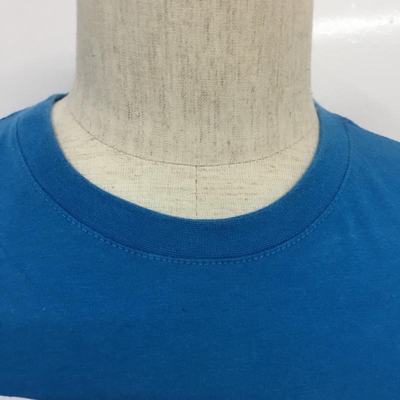 コロンビア Columbia Tシャツ 半袖 112 EM1993 クルーネック S プリント 青 / ブルー / メンズ USED 古着 中古 10068404