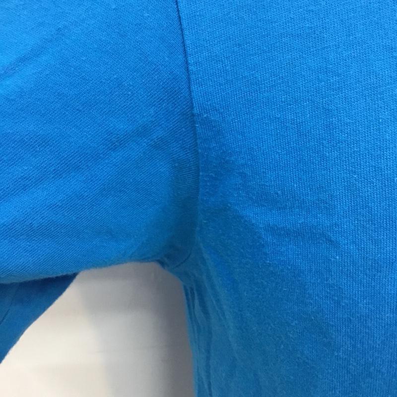 コロンビア Columbia Tシャツ 半袖 112 EM1993 クルーネック S プリント 青 / ブルー / メンズ USED 古着 中古 10068404