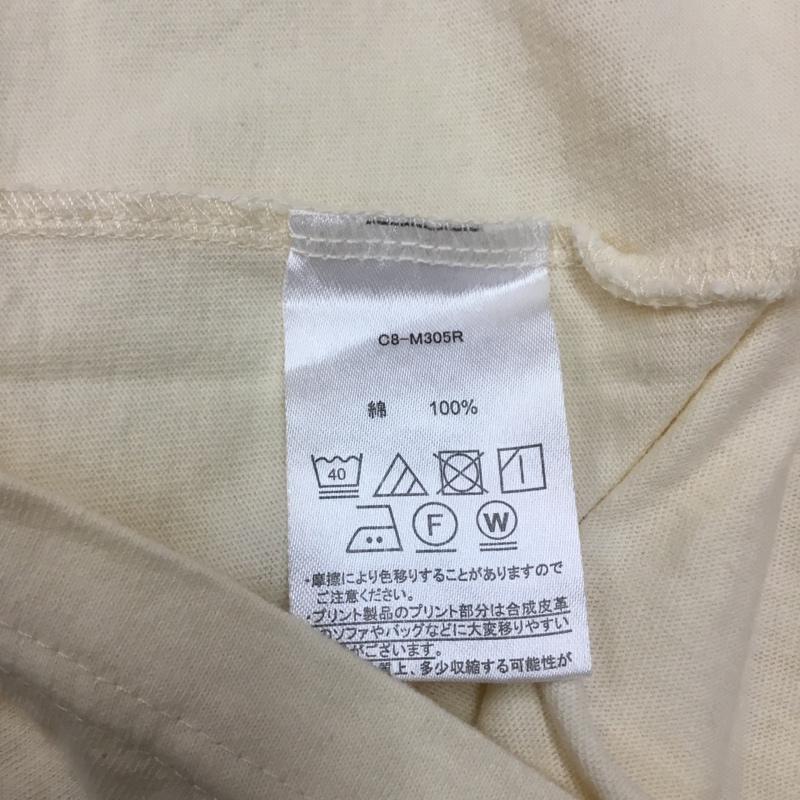 チャンピオン Campion Tシャツ 半袖 L 無地 アイボリー / アイボリー / メンズ USED 古着 中古 10068405