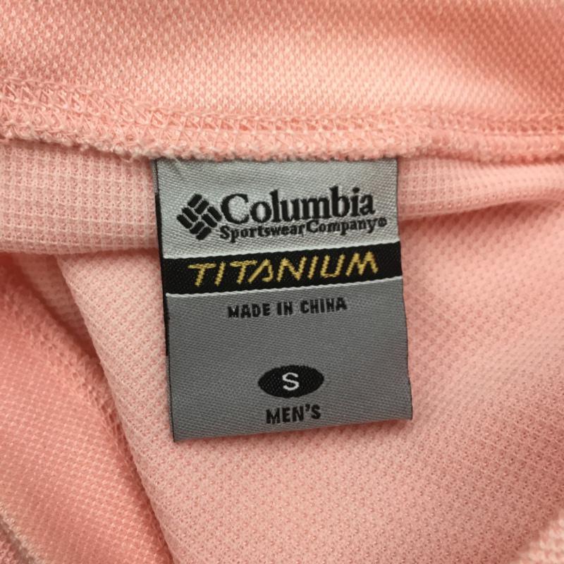 コロンビア Columbia Tシャツ 半袖 S06 PM6678 TITANIUM S 無地 桃 / ピンク / メンズ USED 古着 中古 10068407