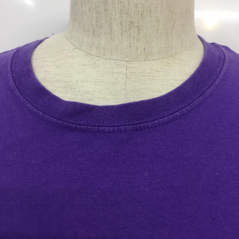 チャンピオン Campion Tシャツ 半袖 XL 無地 紫 / パープル / メンズ USED 古着 中古 10068408